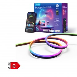 Svetlobni trak GOVEE Neon Rope 2S, 4m črn