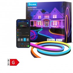 Zunanji svetlobni trak GOVEE Neon Rope RGBIC,10 m