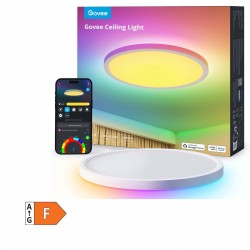 Pametna okrogla stropna svetilka GOVEE, RGBWW + RGBIC