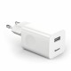 Polnilec Baseus 24W CCALL-BX02 USB-A, bel