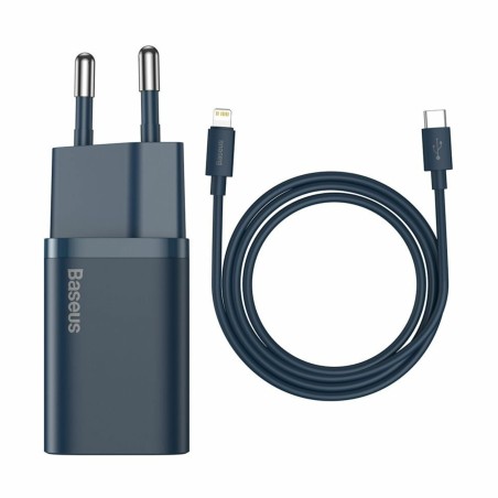Polnilec Baseus TZCCSUP-B03, 20W, USB-C / Lightning, QC, moder