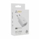 Polnilec SBOX HC-693, USB-A, USB-C, bel