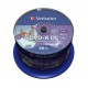Mediji DVD+R Dual Layer 8.5GB 8x Verbatim InkJet Spindle-50 (43703))