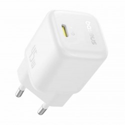 Polnilec Baseus PicoGo, 45W QC PD, USB-C, bel