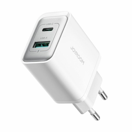 Polnilec Joyroom JR-TCF15, 30W QC PD, USB-C, USB-A, bel