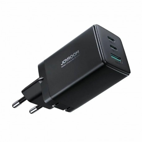 Polnilec Joyroom JR-TCG01, 65W PD, 2x USB-C, USB-A, črn