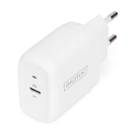 Polnilec Digitus DA-10196, 20W PD, USB-C, bel