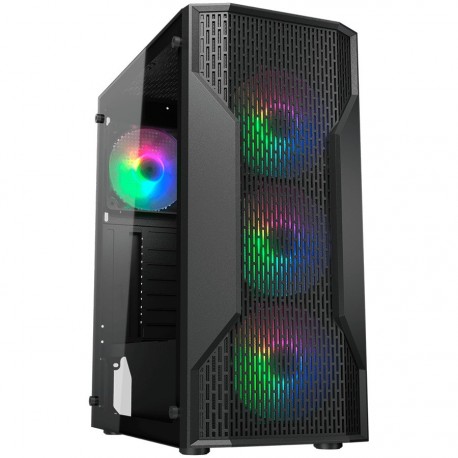 Ohišje COUGAR MX110 RGB, ATX, črno