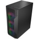 Ohišje COUGAR MX110 RGB, ATX, črno