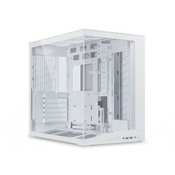 Ohišje Lian Li O11 Dynamic Mini V2, ATX, Midi-Tower, kaljeno steklo, belo
