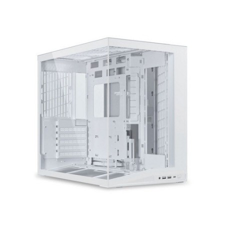 Ohišje Lian Li O11 Dynamic Mini V2, ATX, Midi-Tower, kaljeno steklo, belo