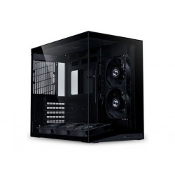 Ohišje Lian Li O11 Dynamic Mini V2 Flow, ATX, Midi-Tower, kaljeno steklo, črno