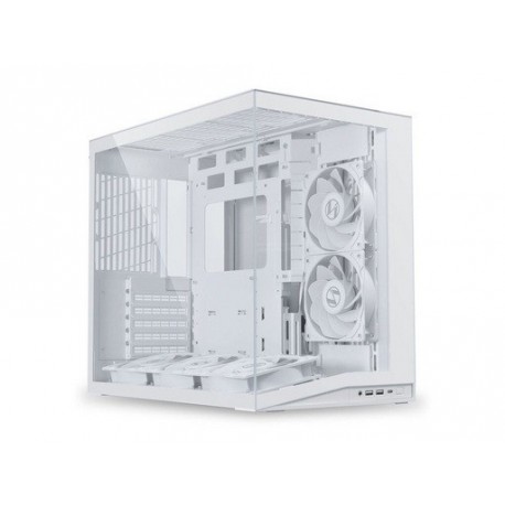 Ohišje Lian Li O11 Dynamic Mini V2 Flow, ATX, Midi-Tower, kaljeno steklo, belo