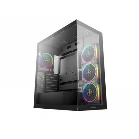 Ohišje DeepCool CG580 4F V2, ATX, Midi-Tower, črno