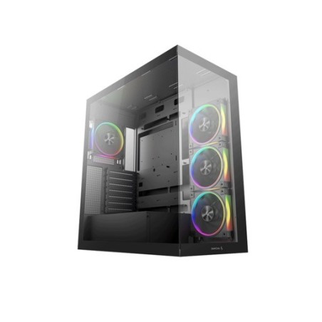 Ohišje DeepCool CG580 4F V2, ATX, Midi-Tower, črno