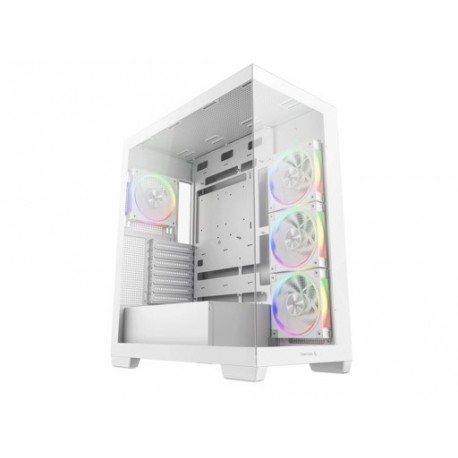 Ohišje DeepCool CG580 4F V2, ATX, Midi-Tower, belo