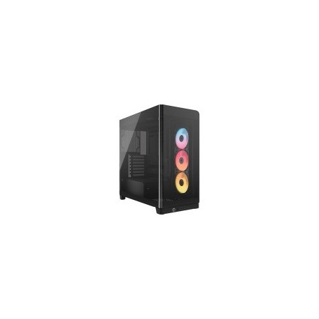 Ohišje CORSAIR FRAME 4500X RS-R ARGB, Mid-Tower, črno