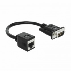 Adapter Delock DB09-RJ45, 20cm