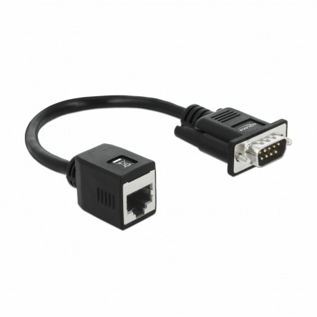 Adapter Delock DB09-RJ45, 20cm