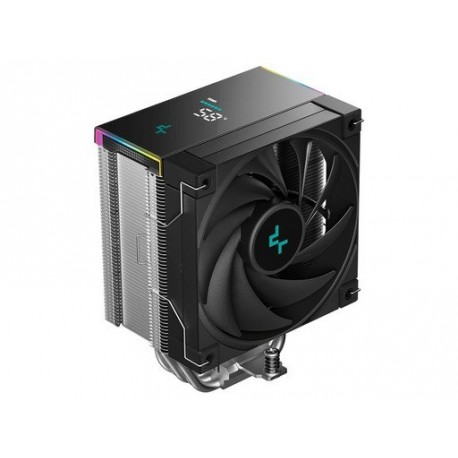 Hladilnik za procesor DeepCool AK500S DIGITAL SE, 120mm, ARGB, LCD, črn