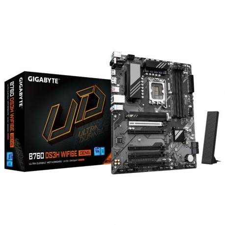 Matična plošča GIGABYTE B760 DS3H WF6E GEN5, LGA1700, DDR5, ATX