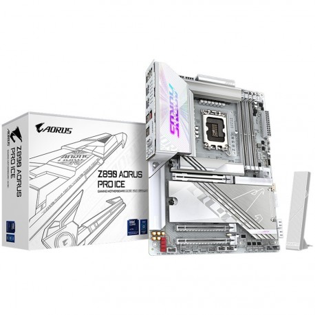 Matična plošča GIGABYTE Z890 AORUS PRO ICE WIFI7, LGA1851, DDR5, ATX