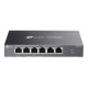 Stikalo (switch) TP-LINK Omada DS106GPP, 6-port, PoE+