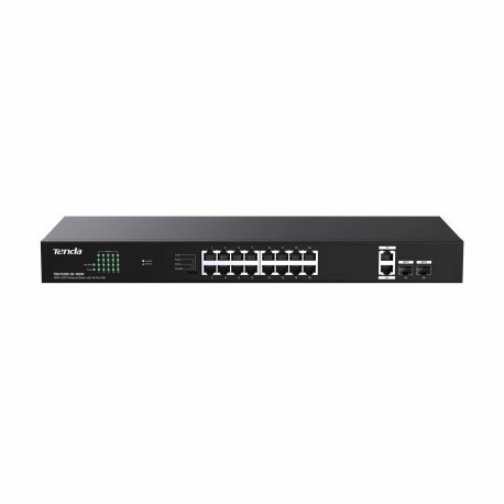 Stikalo (switch) Tenda TEG1120P-16-150W, 18-port, PoE, SFP