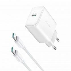 Polnilec Joyroom JR-TCF24, 30W, USB-C + bel kabel
