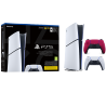 Igralna konzola PlayStation 5 Slim Digital, 825GB + dodaten kontroler (c. rdeč)