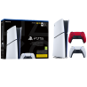 Igralna konzola PlayStation 5 Slim Digital, 825GB + dodaten kontroler (v. rdeč)