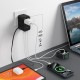 Potovalni adapter Choetech PD5021 45 W z USB-C PD in vtiči EU/US/UK/AU