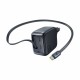 Polnilec Baseus E0121E00 67W QC PD, USB-C, črn