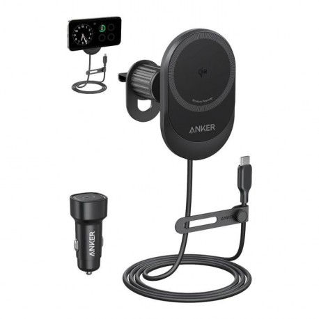 Avtomobilski polnilec Anker MagGo 15W, B2932G11