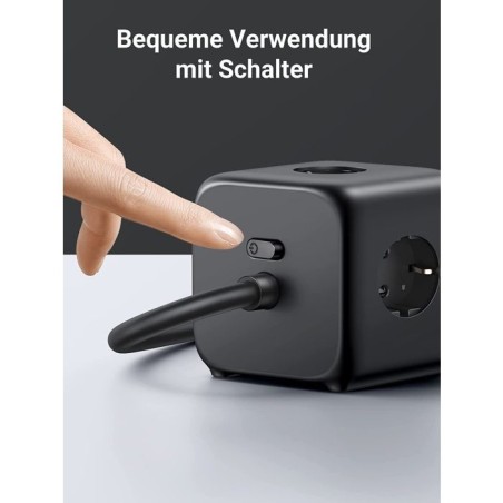 Polnilec Ugreen DigiNest Cube 65W USB-C, 7v1