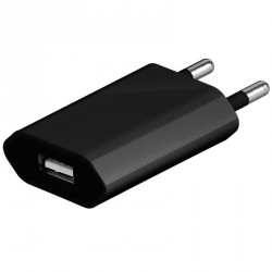 Polnilec GOOBAY Slim, USB-A, črn