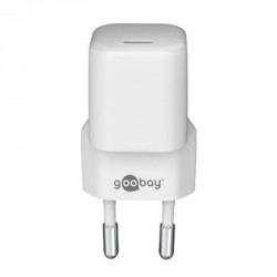 Polnilec GOOBAY 20W USB-C 5V, bel