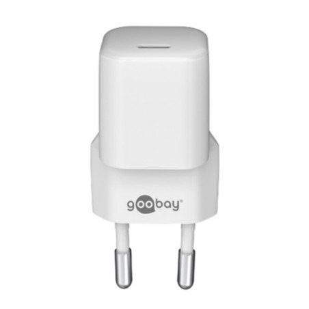 Polnilec GOOBAY 20W USB-C 5V, bel