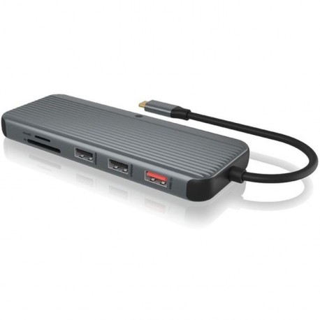 Priklopna postaja IcyBox IB-DK4060-CPD, 12-v-1, USB-C