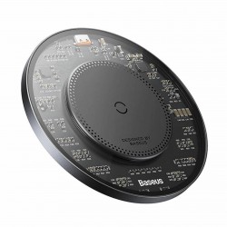 Brezžični polnilec Baseus CCJJ050001, 15W QI transparent