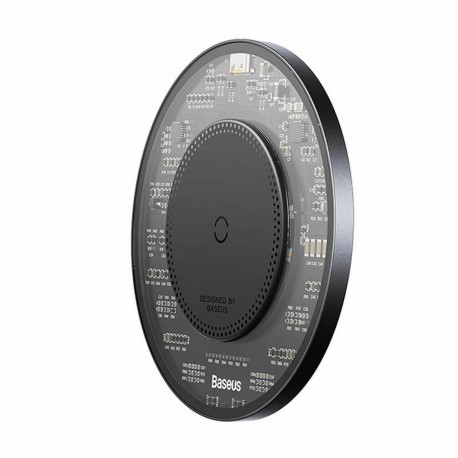 Brezžični polnilec Baseus CCJJ050001, 15W QI transparent