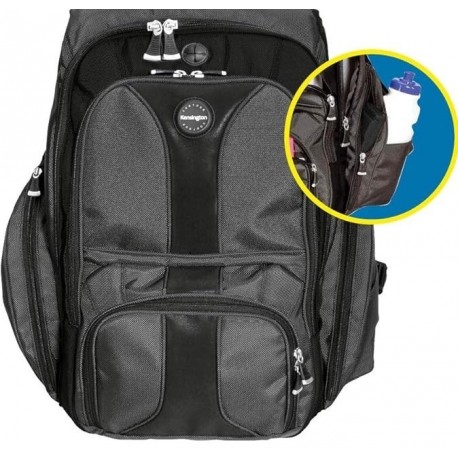 Nahrbtnik za prenosnik Kensington Contour, do 15,6, črn