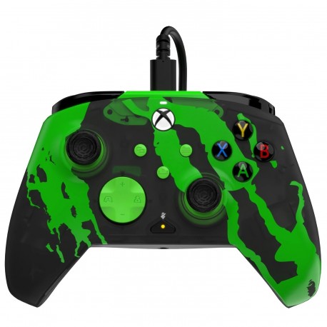 Kontroler PDP Rematch Glow in the Dark, Xbox, zelen