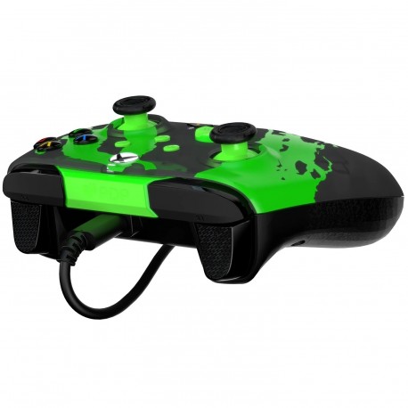 Kontroler PDP Rematch Glow in the Dark, Xbox, zelen