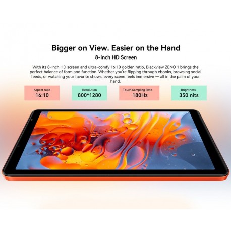 Tablični računalnik Blackview ZENO 1, LTE, 6GB, 256GB
