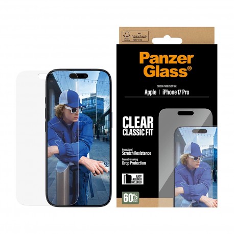 PANZERGLASS IPHONE 17 PRO CLASSIC FIT STEKLO
