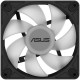 Ventilator za ohišje ASUS AR120 ARGB, 120mm PWM, črn, bulk