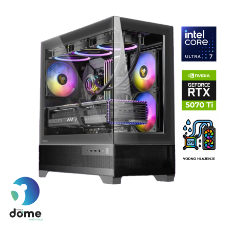 Računalnik ANNI Gamer Extreme Lite U7 265F / RTX 5070 Ti / 32 GB / 2 TB