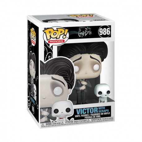 Figura FUNKO POP MOVIES: CORPSE BRIDE - VICTOR W/SCRAPS