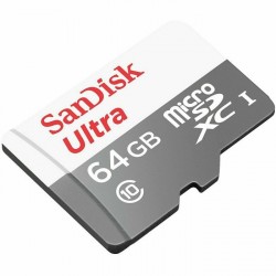 Spominska kartica SanDisk 64GB Ultra microSDXC 100MB/s Class 10 UHS-I